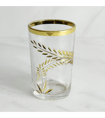 Floral Elegance – Set de 12 Verres à Thé