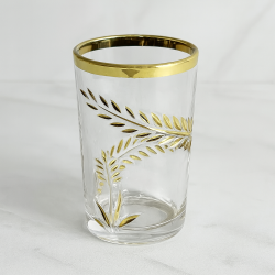 Floral Elegance – Set de 12 Verres à Thé