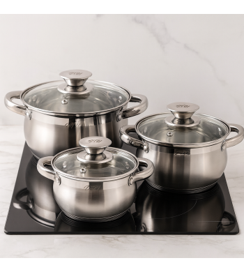 CookPro – Set de 3 marmites