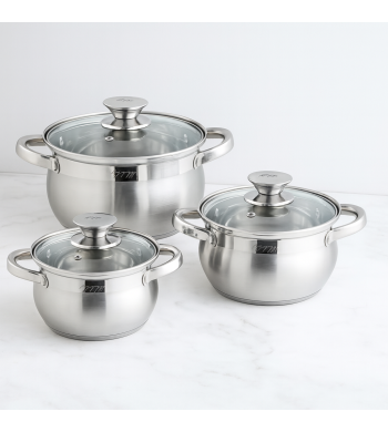 CookPro – Set de 3 marmites