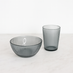 Essential Set – Set de 4 Verres et 4 Bols