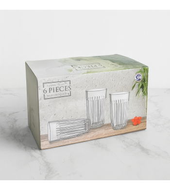 FreshClear - 6 verres à eau