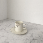 NerraMarble – Set Espresso 6 Tasses & 6 Sous-tasses