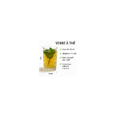 Modern Design - Verre à thé