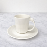 Stella – Set de 6 Tasses à café avec sous-tasses