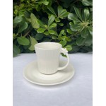 Stella – Set de 6 Tasses à café avec sous-tasses