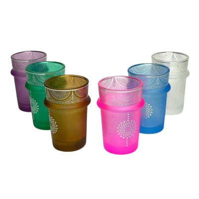 Oriental Charm – Set de 12 Verres à Thé