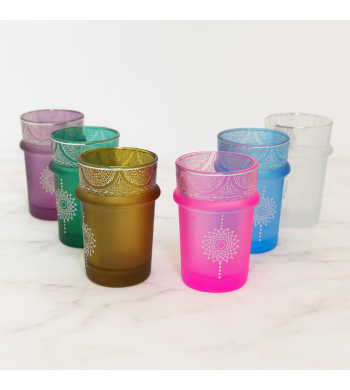 Oriental Charm – Set de 12 Verres à Thé