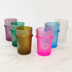 Oriental Charm – Set de 12 Verres à Thé