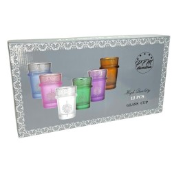 Oriental Charm – Set de 12 Verres à Thé