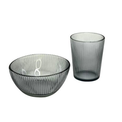 Essential Set – Set de 4 Verres et 4 Bols Essential Set – Set de 4 Verres et 4 Bols