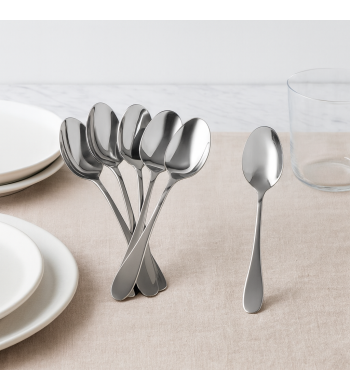 InoxLuxe - Set de 6 cuillères