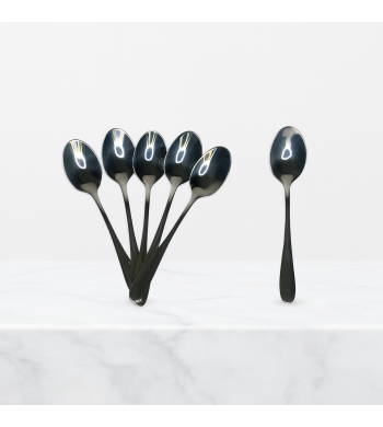 InoxLuxe - Set de 6 cuillères
