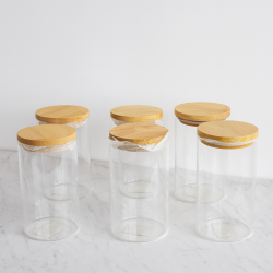 SpiceKeep - Set de 6 bocaux